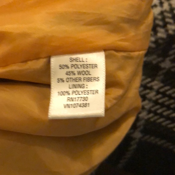 Xhilaration Plaid Double Closure Letterman Style - Picture 7 of 8